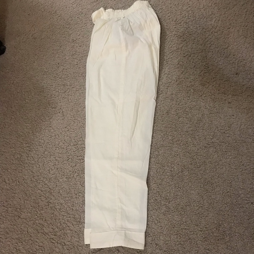 NWOT Limelight Brand Off-White Straight Trouser